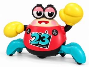Jucarie Interactiva Crab Cu Muzica Si Lumini - Img 2