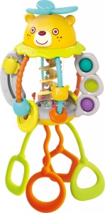 Jucarie Senzoriala Pentru Bebe Scutura Si Trage - Img 2