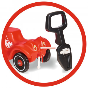 Maner si spatar pentru masinuta de impins Big Bobby Car Walker 2 in 1 - Img 2