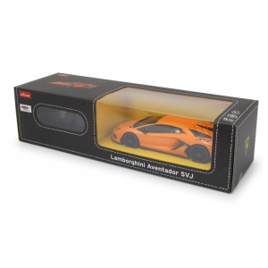 Masina Cu Telecomanda Lamborghini Aventador Svj Portocaliu Cu Scara 1 La 24 - Img 2