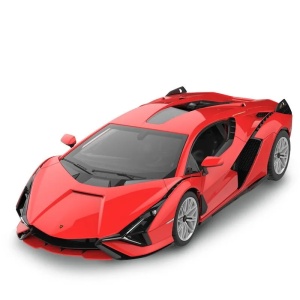 Masina Cu Telecomanda Lamborghini Sian Rosu Cu Scara 1 La 14 - Img 2