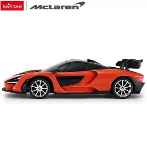 Masina Cu Telecomanda Mclaren Senna Portocaliu Cu Scara 1 La 18 - Img 3
