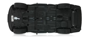 Masina Cu Telecomanda Range Rover Sport Negru Cu Scara 1 La 24 - Img 7
