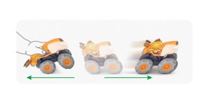 Masinuta Bebe Monster Truck Leopardul Infuriat - Img 3