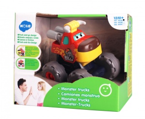 Masinuta Bebe Monster Truck Taurasul Cel Furios - Img 2
