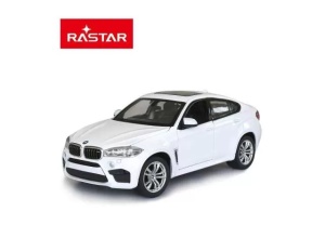 Masinuta Metalica Bmw X6M Alb Scara 1 La 24 - Img 3