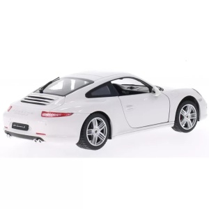 Masinuta Metalica Porsche 911 Alb Scara 1 La 24 - Img 11