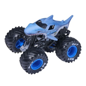 Monster Jam Legacy Trucks Masinuta Metalica Megalodon Scara 1 La 64 - Img 4