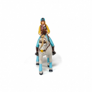 Papo Figurina Cal De Echitatie Bleu - Img 3