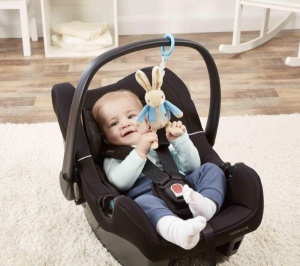 Peter Rabbit | Jucarie atasabila din plus cu vibratii, 22 cm - Img 2