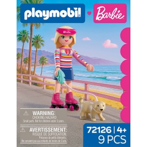 Playmobil - Barbie in stil Malibu la plimbare pe role - Img 4
