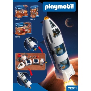 Playmobil - ESA Racheta spatiala pentru explorarea planetei Marte - Img 3