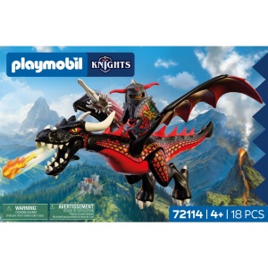Playmobil - Jucarie de rol Dragonul negru - Img 4