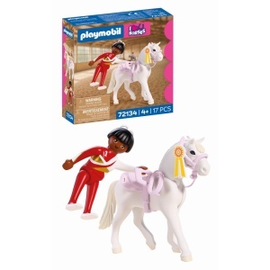 Playmobil - Jucarie de rol Saritura ecvestra