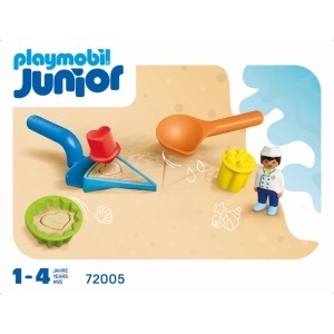 Playmobil - Junior Jucarii de nisip pentru micii bucatari - Img 5