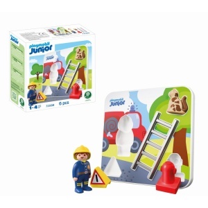 Playmobil - Junior Puzzle-ul pompierului