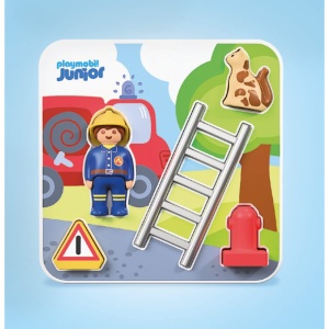 Playmobil - Junior Puzzle-ul pompierului - Img 2