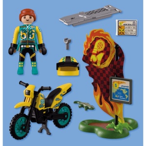 Playmobil - Motocicleta off road pentru aventura si explorare - Img 4