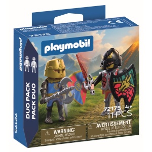 Playmobil - Set 2 figurine cavaleri rivali - Img 2