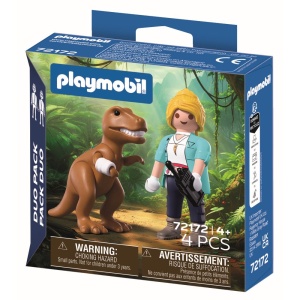 Playmobil - Set 2 figurine exploratoare si T-Rex - Img 2