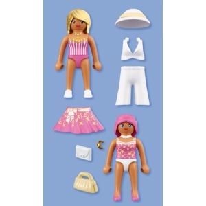 Playmobil - Set 2 figurine prietene la shopping - Img 3