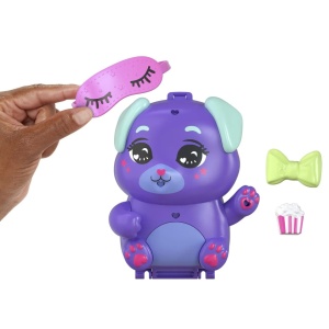 Polly Pocket Set Gentuta Animalut Catelus In Pijama Cu Accesorii - Img 5