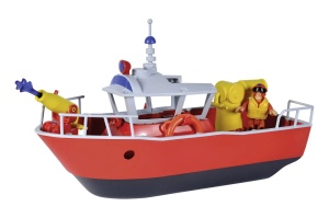 Pompierul Sam Barca De Salvare Titan Cu Figurina Sam Si Accesorii - Img 6