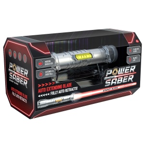 Power Saber - Sabie interactiva de jucarie, rosu - Img 2