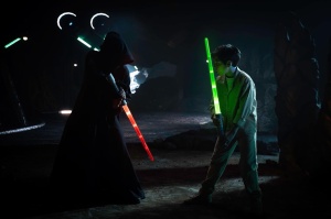 Power Saber - Sabie interactiva de jucarie, verde - Img 4