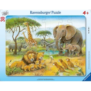 Puzzle Africa Salbatica, 30 Piese - Img 2