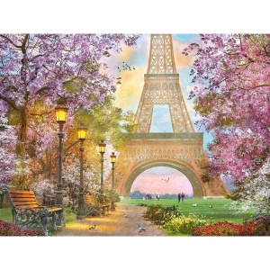 Puzzle Alee Romantic Paris, 1500 Piese - Img 2
