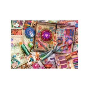 Puzzle Croitorie Vintage, 1000 Piese - Img 2