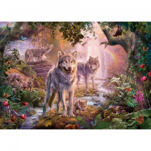 Puzzle Haita Lupi, 1000 Piese - Img 2