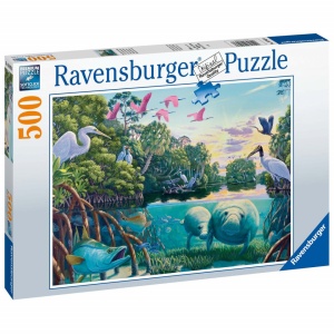 Puzzle Lamantini, 500 Piese - Img 2