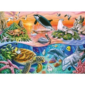 Puzzle Minunatul Ocean, 100 Piese - Img 2