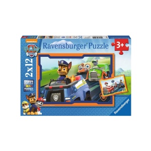 Puzzle Patrula Catelusilor In Actiune, 2X12 Piese