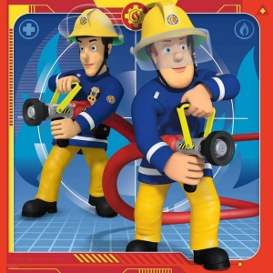 Puzzle Pompierul Sam, 3X49 Piese - Img 3