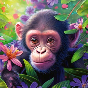 Puzzle puiuti de animale 3x49 piese - Img 2