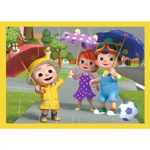 Puzzle Trefl 4In1 Cocomelon Prezentarea Familiei - Img 3