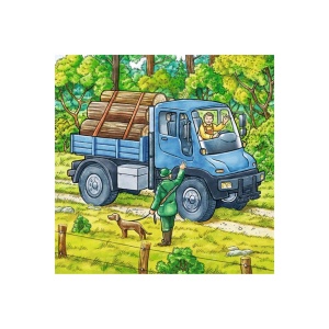 Puzzle Utilaje Agricole, 3X49 Piese - Img 2