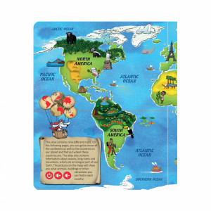 Raspundel Istetel, carte World Atlas (limba engleza) - Img 3