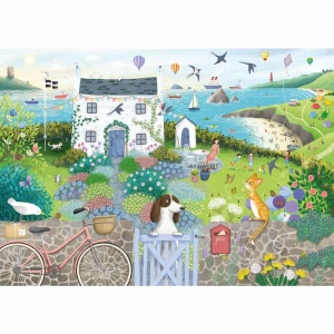 Ravensburger - Puzzle cabana pe coasta 1000 piese - Img 2