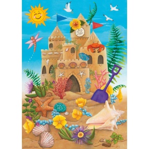 Ravensburger - Puzzle castel de nisip 35 piese - Img 3