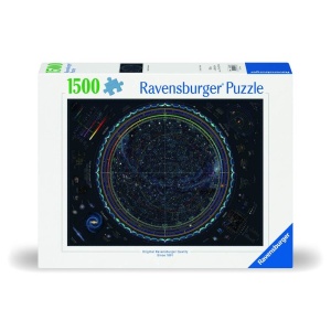 Ravensburger - Puzzle harta universului 1500 piese design nou - Img 2