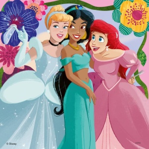 Ravensburger - Puzzle puterea printeselor Disney 3x49 piese - Img 3
