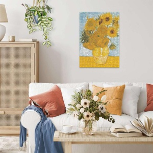 Ravensburger - Puzzle Van Gogh vaza cu flori 1000 piese design nou - Img 4