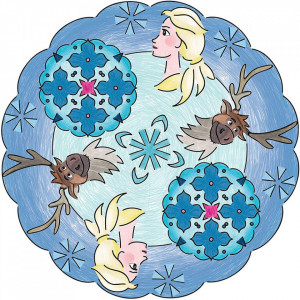 Ravensburger - Set De Creatie Midi Mandala Frozen II - Img 4