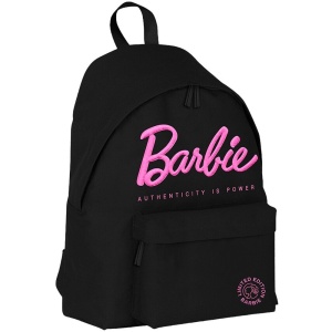 Rucsac Barbie, Negru, 41x28x14 cm