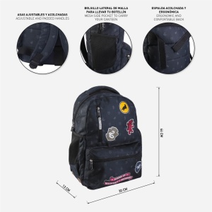 Rucsac Harry Potter Hogwarts Navy, 30x13x44 cm - Img 4