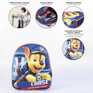 Rucsac Paw Patrol 3D cu luminite, 25x31x10 cm - Img 4